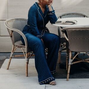 Missguided Tall Contrast Print Jumpsuit size M